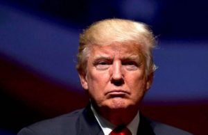 Like a flatulent 5-year-old trying to scowl as hard as he can.